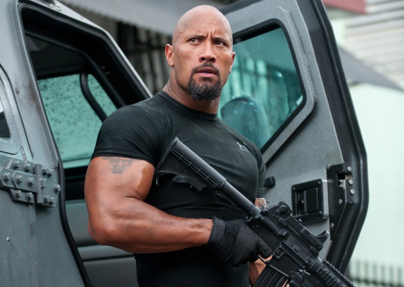 Dwayne Johnson ve filmu Rychle a zběsile 5 / Fast Five