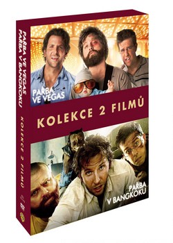 DVD obal Kolekce 2 filmů Pařba ve Vegas a Pařba v Bangkoku