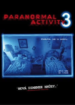 DVD obal filmu Paranormal Activity 3