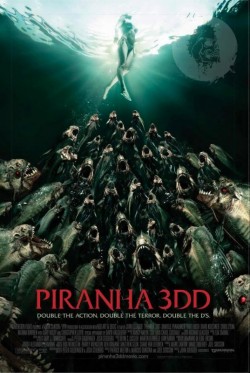 Plakát filmu Piraňa 3DD