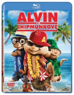 BD obal filmu Alvin a Chipmunkové 3
