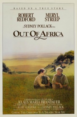 Plakát filmu Vzpomínky na Afriku