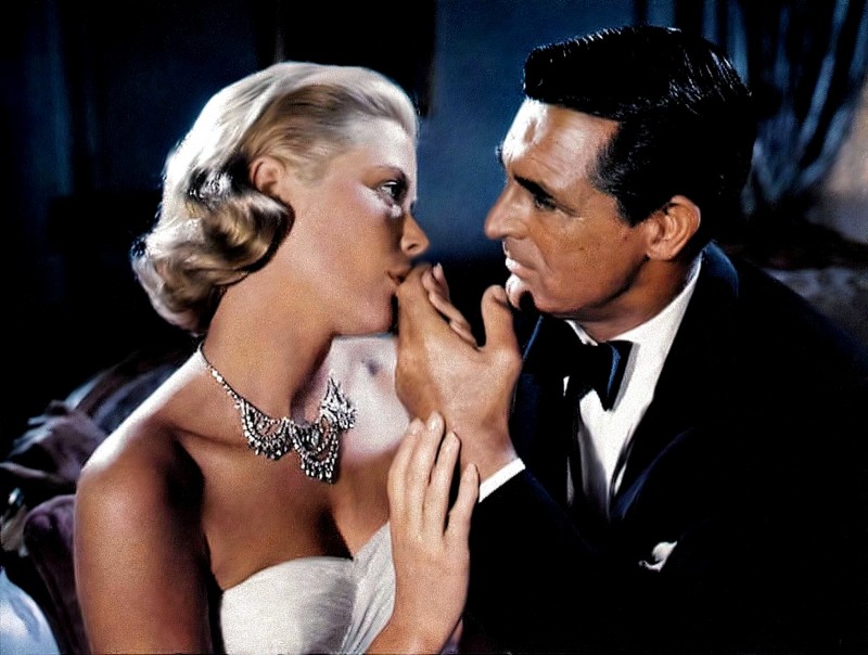 Grace Kelly, Cary Grant ve filmu Chyťte zloděje / To Catch a Thief