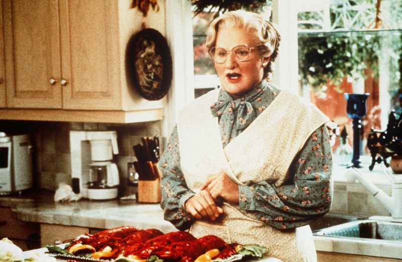 Robin Williams ve filmu Mrs. Doubtfire - Táta v sukni / Mrs. Doubtfire