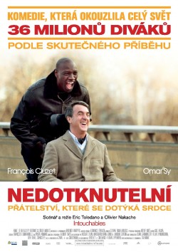Český plakát filmu Nedotknutelní / Intouchables