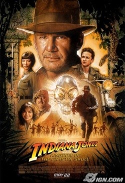 Plakát filmu Indiana Jones a království křišťálové lebky