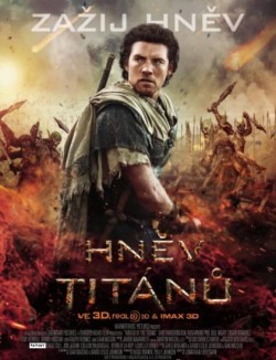 Český plakát filmu Hněv Titánů / Wrath of the Titans