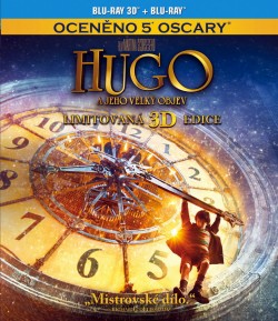 BD obal filmu Hugo a jeho velký objev