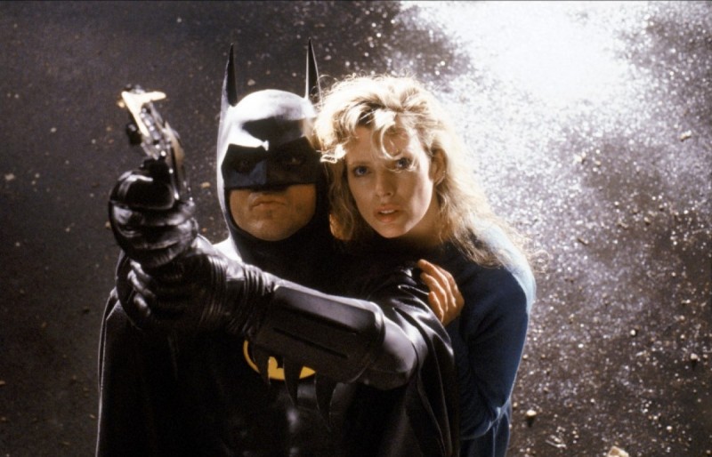 Michael Keaton, Kim Basinger ve filmu  / Batman