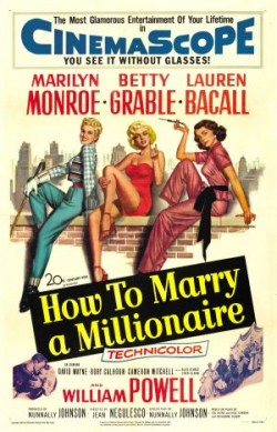 Plakát filmu Jak si vzít milionáře / How to Marry a Millionaire