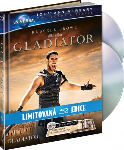 BD obal filmu Gladiátor