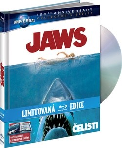 BD obal filmu Čelisti / Jaws