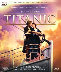 BD obal filmu Titanic
