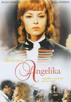 Český plakát filmu Nezkrotná Angelika / Indomptable Angélique