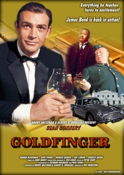 Plakát filmu  / Goldfinger