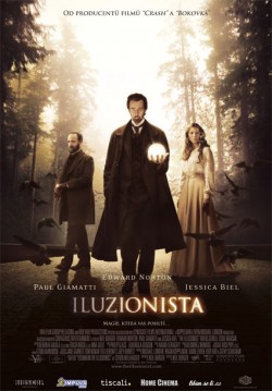 Český plakát filmu Iluzionista / The Illusionist
