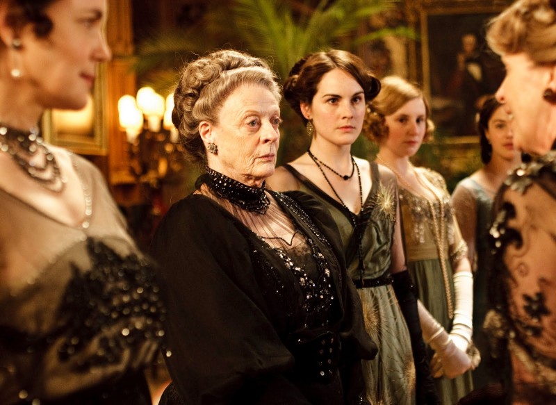 Maggie Smith ve filmu Panství Downton / Downton Abbey