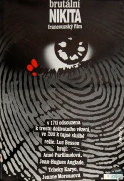 Český plakát filmu Brutální Nikita