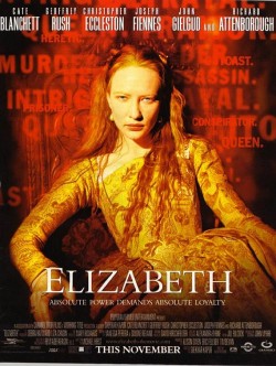 Plakát filmu Královna Alžběta