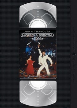 DVD obal filmu Horečka sobotní noci