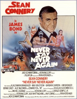 Plakát filmu Nikdy neříkej nikdy / Never Say Never Again