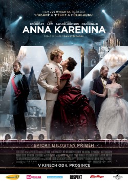 Český plakát filmu Anna Karenina / Anna Karenina