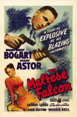 Plakát filmu Maltézský sokol / The Maltese Falcon