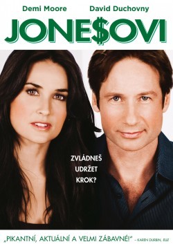 Český plakát filmu Jonesovi