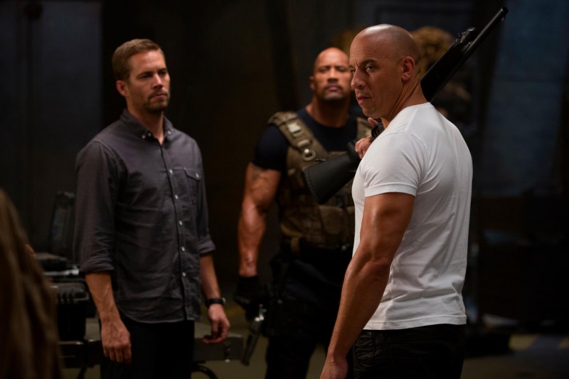 Paul Walker, Dwayne Johnson, Vin Diesel ve filmu Rychle a zběsile 6 / Fast & Furious 6