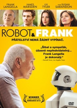 DVD obal filmu Robot a Frank