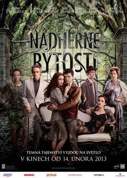 Český plakát filmu Nádherné bytosti