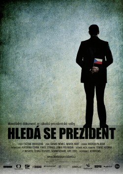 Český plakát filmu Hledá se prezident / Hledá se prezident