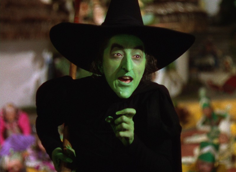 Margaret Hamilton ve filmu Čaroděj ze země Oz / The Wizard of Oz