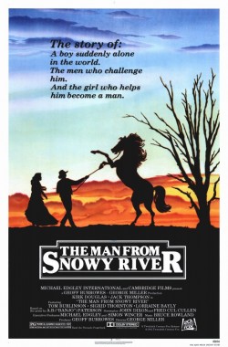 Plakát filmu Muž od Sněžné řeky