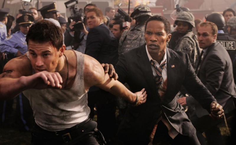 Channing Tatum, Jamie Foxx ve filmu Útok na Bílý dům / White House Down