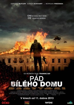 Český plakát filmu Pád Bílého domu / Olympus Has Fallen