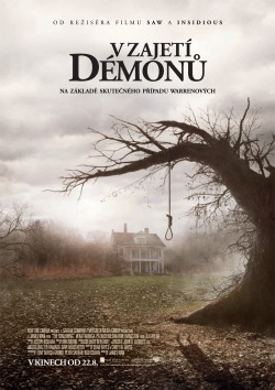 Český plakát filmu V zajetí démonů / The Conjuring