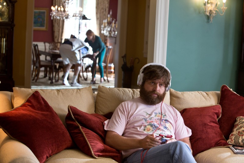 Zach Galifianakis ve filmu Pařba na třetí / The Hangover Part III