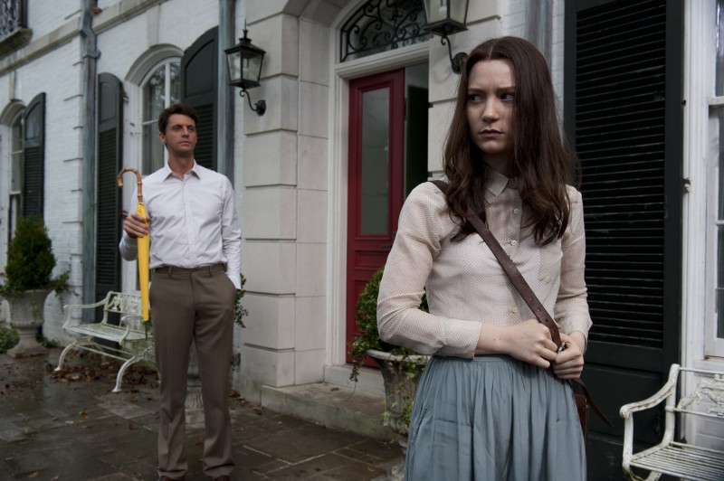 Matthew Goode, Mia Wasikowska ve filmu Stokerovi / Stoker