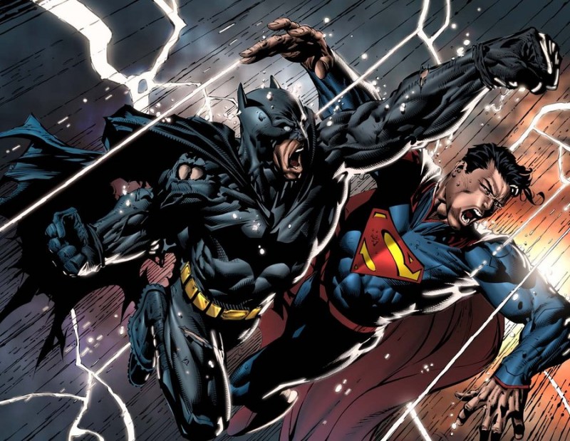 Obrázek komiksu Batman vs. Superman