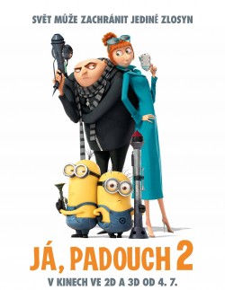 Český plakát filmu Já padouch 2 / Despicable Me 2