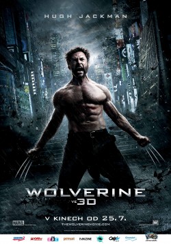 Český plakát filmu Wolverine / The Wolverine