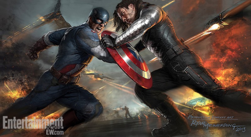 Concept art filmu Captain America: Návrat prvního Avengera / Captain America: The Winter Soldier