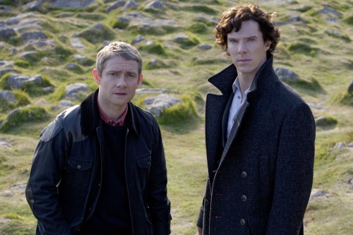 Martin Freeman, Benedict Cumberbatch ve filmu Sherlock / Sherlock