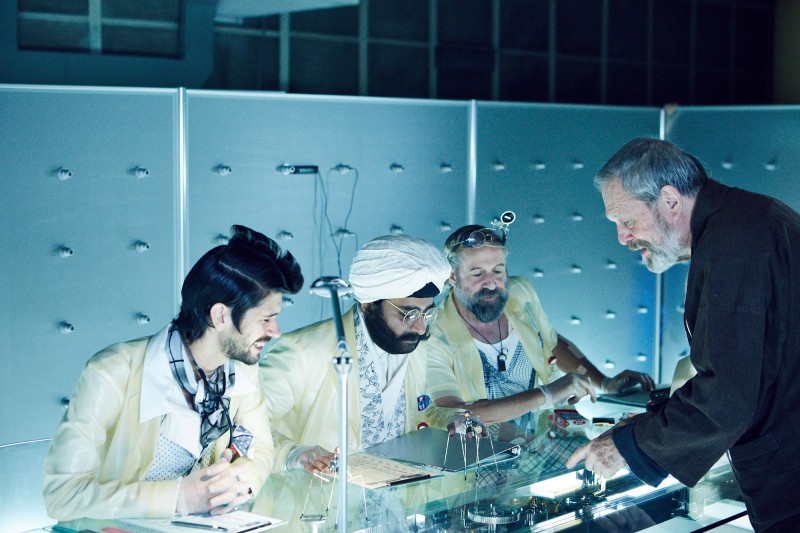Terry Gilliam při natáčení filmu  / The Zero Theorem