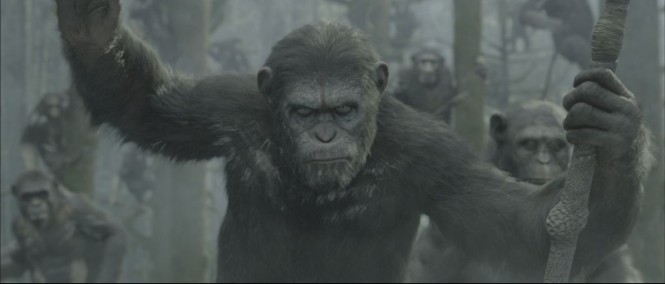 Caesar se představuje na první fotce z dvojky Opic