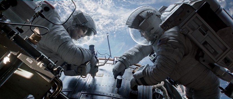 Sandra Bullock, George Clooney ve filmu Gravitace / Gravity