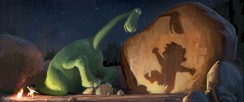 Concept art filmu Hodný dinosaurus / The Good Dinosaur