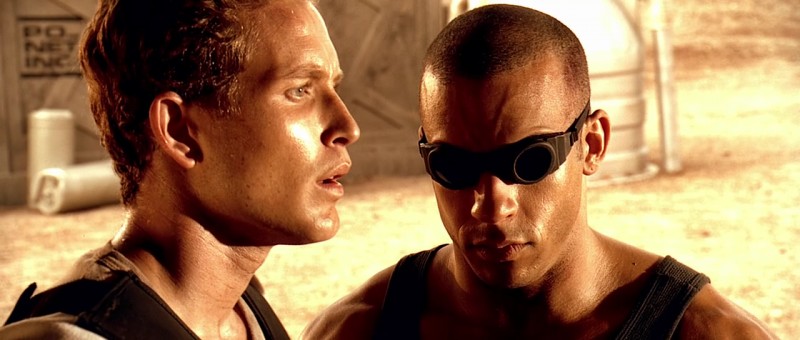Cole Hauser, Vin Diesel ve filmu Černočerná tma / Pitch Black