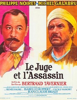 Plakát filmu Soudce a vrah / Le juge et l'assassin